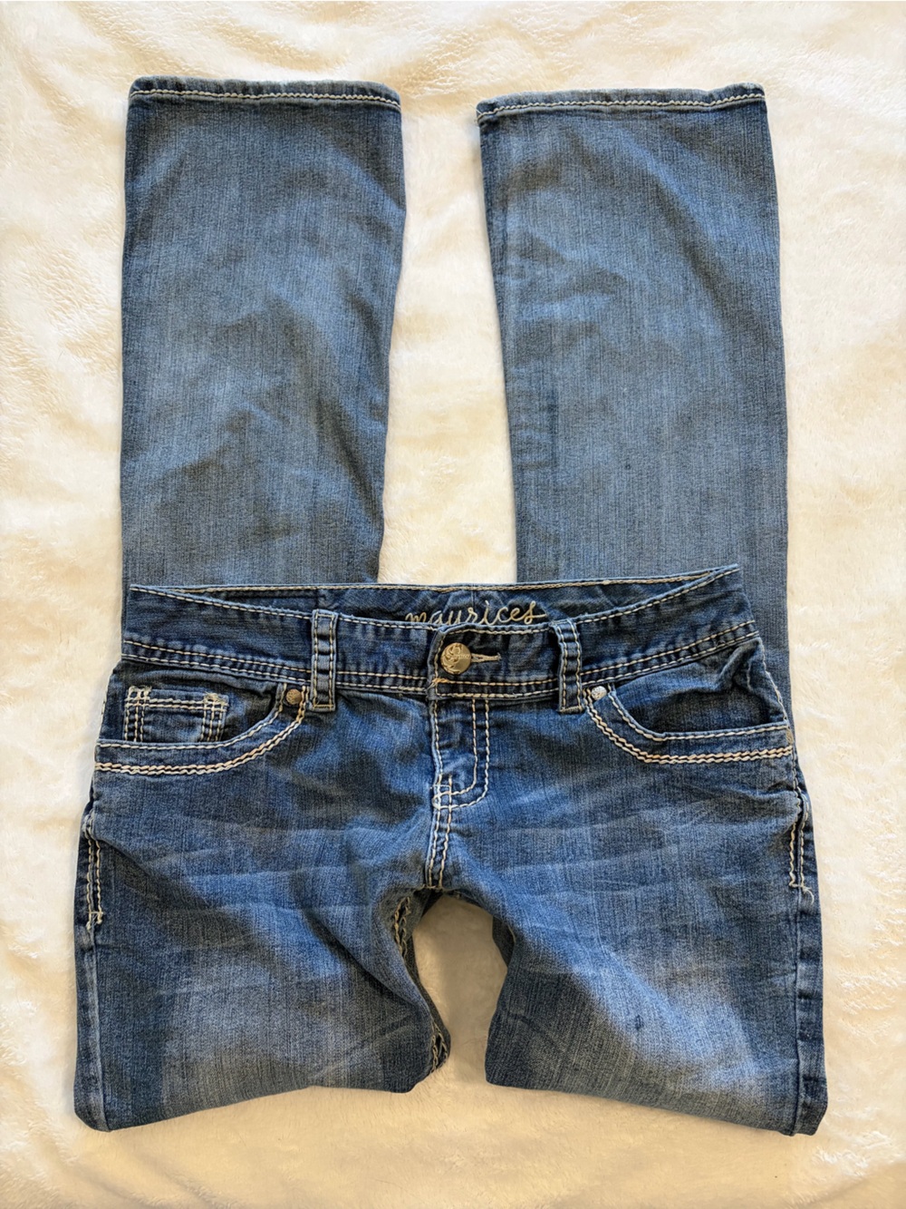Maurices Women's Bootcut Jeans in Medium Blue